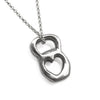 Kettlebell Love Necklace - Pewter