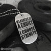 Men's Dog Tag Fitness Jewelry